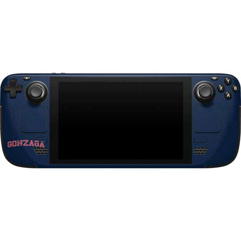 Gonzaga University Bulldogs Steam Deck Handheld Gaming Computer Skin